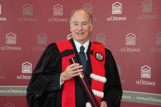 University of Ottawa confers an Honorary Degree on His Highness the Aga Khan
